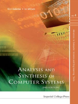 cover image of Analysis and Synthesis of Computer Systems ()